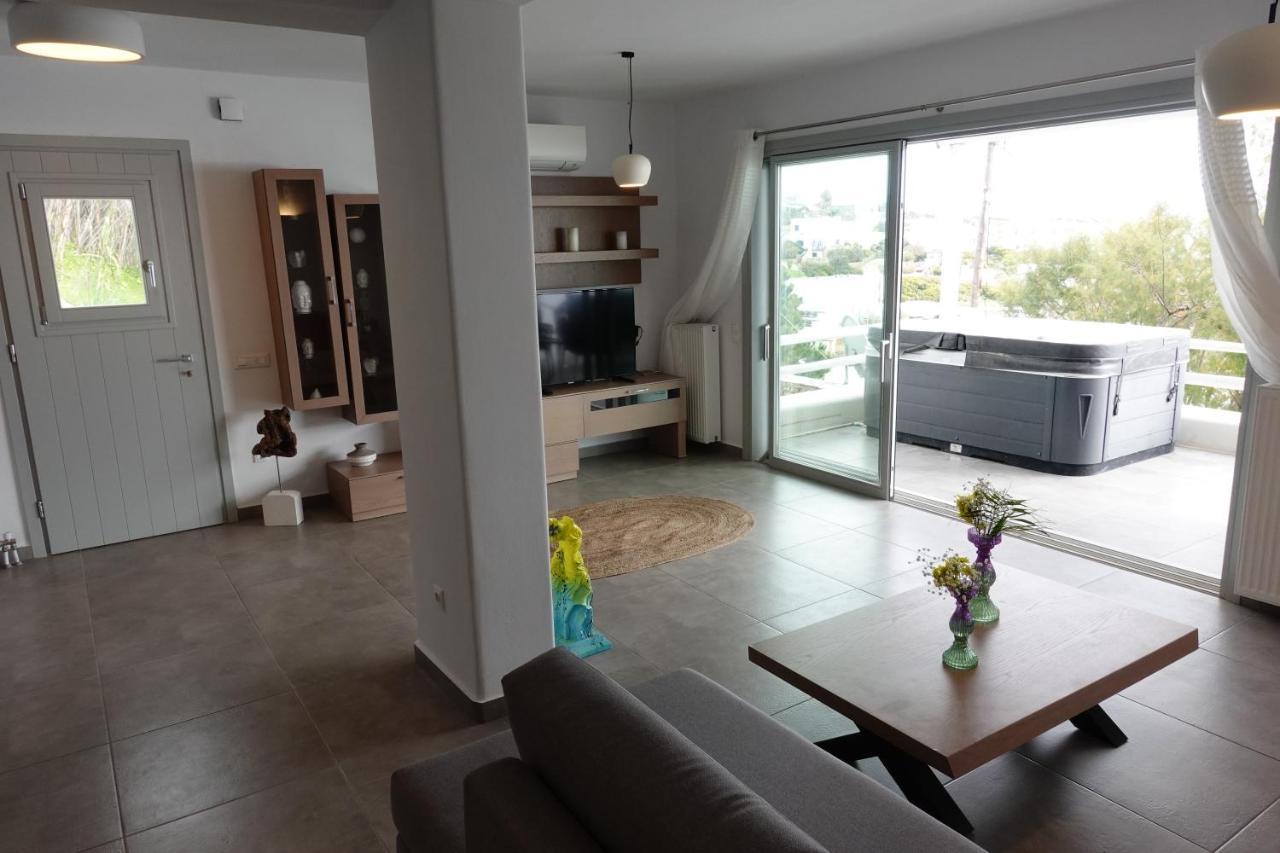 Seaview & Jacuzzi Summer Residence Mykonos Town Экстерьер фото