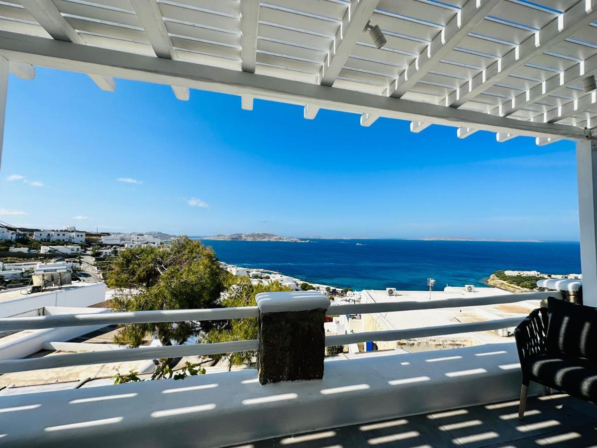 Seaview & Jacuzzi Summer Residence Mykonos Town Экстерьер фото