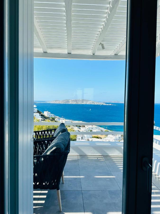 Seaview & Jacuzzi Summer Residence Mykonos Town Экстерьер фото