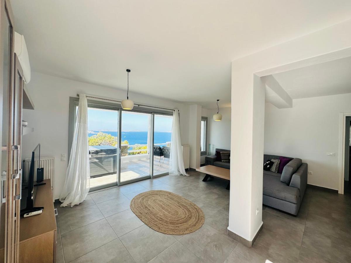 Seaview & Jacuzzi Summer Residence Mykonos Town Экстерьер фото